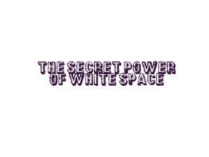 WhiteSpace