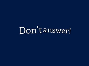 dontanswer